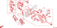 PINCA TRAVAO FRENTE(FJS400D9/FJS400A) para Honda SILVER WING 400 2014