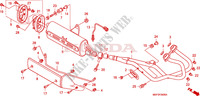 SILENCIADOR ESCAPE para Honda SILVER WING 400 2012