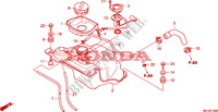 DEPOSITO COMBUSTIVEL para Honda 700 DN01 EASY RIDER 2008