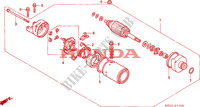 MOTOR ARRAQUE para Honda CB 1300 BI COULEUR 2003