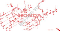 TAMPA CARTER DIREITA para Honda CB 1300 BI COULEUR 2003