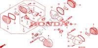 PISCA para Honda CB 1300 S FAIRING 2007