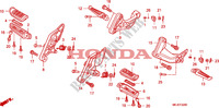 POUSA PES para Honda CB 1300 S FAIRING 2007