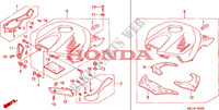 ABRIGO SUPERIOR para Honda CBR 1000 RR FIREBLADE HRC 2007