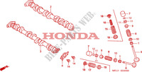 ARVORE CAMES/VALVULA para Honda CBR 1000 RR FIREBLADE 2005