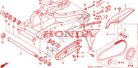 BRACO OSCILANTE para Honda CBR 1000 RR FIREBLADE HRC 2007