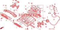CONDUTO DE ADMISSAO DE AR/VALVULA SOLENOIDE(CBR1000RR4/5) para Honda CBR 1000 RR FIREBLADE 2004