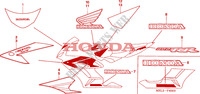 FAIXA/MARCA(4) para Honda CBR 1000 RR FIREBLADE 2005
