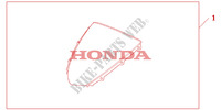 PARA BRISA para Honda CBR 1000 RR FIREBLADE REPSOL 2007