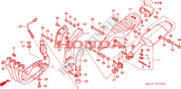 SILENCIADOR ESCAPE (CBR1000RR4/5) para Honda CBR 1000 RR FIREBLADE 2004