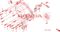 TAMPA CARTER DIREITA para Honda CBR 1000 RR FIREBLADE REPSOL 2005