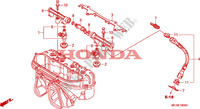 INJECTOR COMBUSTIVEL para Honda CBR 600 RR TRICOLOR 2011