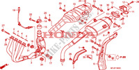 SILENCIADOR ESCAPE para Honda CBR 600 RR TRICOLOR 2011