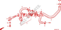 VALVULA CONTROLO INJECCAO AR para Honda CBR 600 RR ABS GREY ORANGE 2011