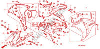 CAPO MEDIO para Honda CBR 1000 RR FIREBLADE TRICOLORE 2010