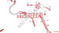 DESCANCO para Honda CBR 1000 RR FIREBLADE ORANGE 2010