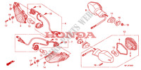 PISCA(CBR1000RR8) para Honda CBR 1000 RR FIREBLADE 2008