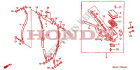 TRAVAO FRENTE BOMBA PRINCIPAL para Honda CB 450 S 27HP 1988