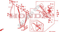 TRAVAO FR.BOMBA PRINCIPAL para Honda CBR 600 F HURRICANE 1990