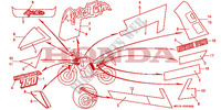 FAIXA/MARCA  para Honda AFRICA TWIN 750 50HP 1991