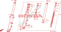 FORQUILHA FRENTE(1) para Honda CBR 600 F 1992
