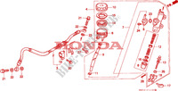 BOMBA PRINCIPAL TRASEIRA CILINDRO para Honda CBR 900 FIREBLADE 1992