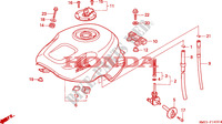 DEPOSITO COMBUSTIVEL(1) para Honda CBR 900 FIREBLADE 50HP 1994