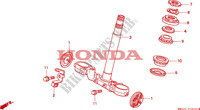 COLUNA DIRECCAO para Honda SEVEN FIFTY 750 50HP 1992