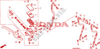 TRAVAO FR.BOMBA PRINCIPAL(CB750F2) para Honda SEVEN FIFTY 750 50HP 1992