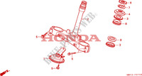 COLUNA DIRECCAO para Honda RC45 RVF 750 1995