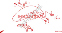 GUARDA LAMAS FRENTE para Honda CB 500 2002