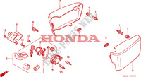TAMPA LATERAL para Honda VALKYRIE 1500 F6C TOURER 1998