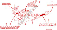 FAIXA/MARCA(4) para Honda CBR 1000 DUAL CBS 1995
