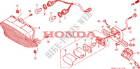 LUZ TRASEIRA para Honda CBR 1000 DUAL CBS 1997