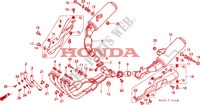 SILENCIADOR ESCAPE para Honda CBR 1000 DUAL CBS 1995