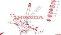 COLUNA DIRECCAO para Honda STEED 400 1997