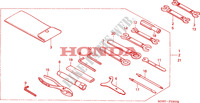 FERRAMENTAS para Honda VLX SHADOW 600 2 TONE 1999
