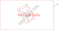 TANK PAD para Honda 125 VARADERO DE LUXE 2010