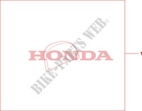 TOPBOX PAD para Honda 125 VARADERO DE LUXE 2010