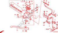 TRAVAO FR.BOMBA PRINCIPAL(FES125)(FES150) para Honda S WING 125 FES SPECIAL 2009