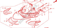 LUZ COMBINADA TRASEIRA para Honda SH 150 D REAR DRUM BRAKE ED 2009