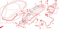 BANCO/CAIXA BAGAGEM para Honda SH 300 SPORTY ABS SPECIAL ED 2008