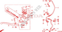 TRAVAO FR.BOMBA PRINCIPAL(SH300/R) para Honda SH 300 SPC 2009