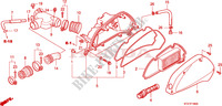FILTRO AR para Honda PES 125 INJECTION SPORTY SPECIAL 2008