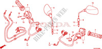 INTERRUPTOR/CABO/RETROVISOR para Honda FORZA 250 ABS 2009