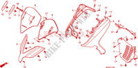 TAMPA FRENTE/VISOR INDICADORES para Honda FORZA 250 ABS 2009