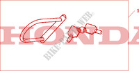 HONDA U LOCK 120/340 para Honda XL 1000 VARADERO ABS 2009
