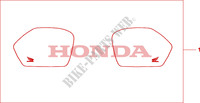 PANNIER COVER SET para Honda XL 1000 VARADERO ABS 2009