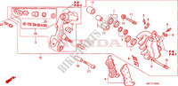 PINCA TRAVAO FRENTE(E.) para Honda XL 1000 VARADERO ABS RED 2009