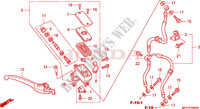 TRAVAO FR.BOMBA PRINCIPAL(CBF600S/N) para Honda CBF 600 NAKED BI TONS 2006